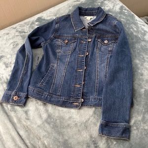 Style & Co Jean Jacket M like new!